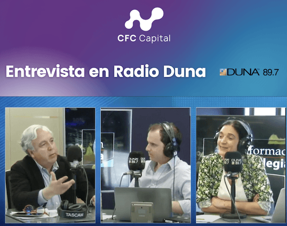 Enrique Tenorio, gerente general de CFC Capital en Radio Duna: “Actualmente nosotros llegamos donde el banco no llega para cubrir las necesidades de las empresas”